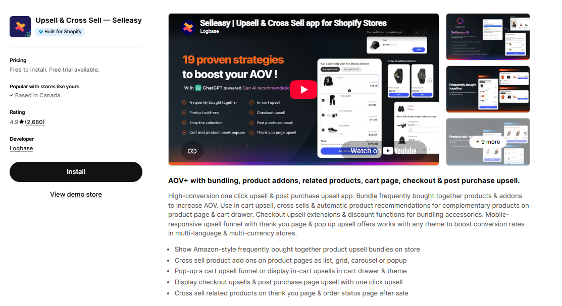 Selleasy frequently bought together bundles for Shopify